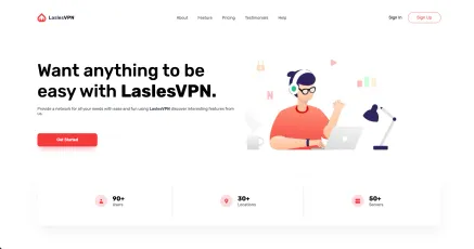 LaslesVPN Landing